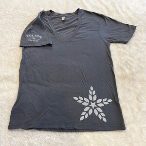 Fulton Brewery v neck T-shirt Minneapolis Minnesota Medium